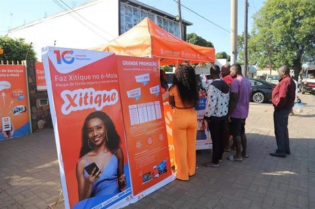 Movitel, a telecommunication network invested by Viettel in Mozambique. (Photo: VNA)
