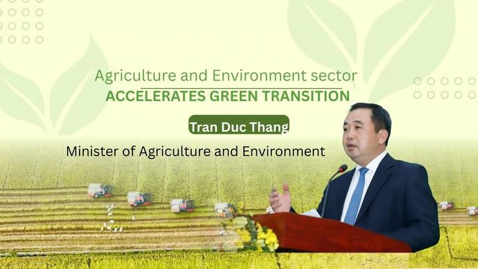 Agriculture and environment sector accelerates green transition