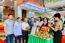 Hung Yen longan, recognised as an OCOP product, has been displayed and sold at Hung Yen Province’s trade promotion and agricultural product consumption conferences.