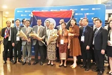 The delegation of Quang Tri Province extends congratulations to Khammouane Province on the recognition of HinNamNo National Park as a World Natural Heritage site, an extension to Phong Nha–Ke Bang National Park World Natural Heritage, on July 13, 2025, at the 47th session of the World Heritage Committee.