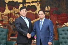 Prime Minister Pham Minh Chinh receives Yukihito Honda, CEO of Japanese Sumitomo Corporation’s Urban Infrastructure Development Group.