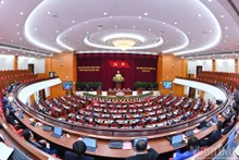 The 12th plenum of the 13th Party Central Committee solemnly opens in Ha Noi.