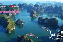 Ha Long Bay, a heritage site attracting tourists in Quang Ninh. (Photo: Vietnam Tourism)