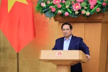 Prime Minister Pham Minh Chinh addresses the Government’s regular meeting for February on March 4. (Photo: nhandan.vn)
