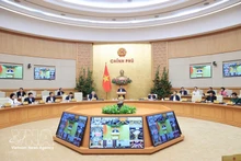 An overview of the Government’s regular meeting on March 4. (Photo: VNA)