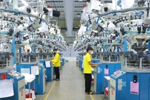 Production activities at Bangjie Viet Nam Knitting Co., Ltd., Pho Noi Textile and Garment Industrial Park, Hung Yen Province.