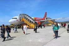 At the Lien Khuong International Airport (Photo: VNA)