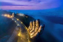 Viet Nam's Golden Bridge is one of the world's most beautiful bridge in the world in 2026 by Time Out. (Photo courtesy of Hello Viet Nam)