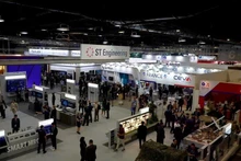 At the 10th Singapore Airshow (Photo: Ministry of National Defence)