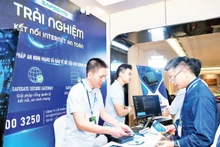 Cybersecurity and data protection solutions for small and medium-sized enterprises introduced at Internet Day 2025. (Photo: TRA MY)