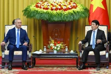 [In Pictures] President Luong Cuong receives Governor of Kaluga Province