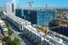 The Lac Vien General Warehouse No. 3 Social Housing Area project (Ngo Quyen Ward, Hai Phong City) is a large-scale social housing project with a total of 4,456 apartments which is currently under intensive construction.