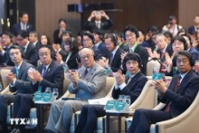 Delegates attend the first Viet Nam–Japan Local Cooperation Forum