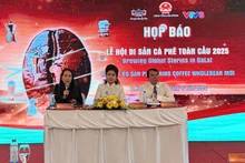 At the press conference announcing the upcoming Global Coffee Heritage Festival 2025. (Photo: VNA)