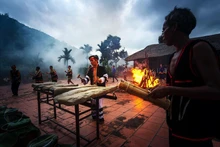 The lithophone space of Khanh Son. (Photo: NHUAN VY)