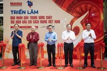 Launch event for special publications, dedicated pages and commemorative exhibition marking the 100th anniversary of Vietnamese Revolutionary Press. (Photo: SON TUNG)