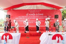 The project has a total investment of 60 billion VND and features a modern design, directly serving training and research.