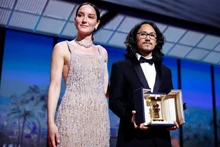 Inside the Yellow Cocoon Shell wins an award at Cannes in 2023 (Photo: VNA)