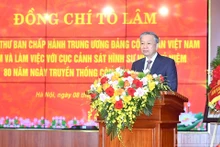 [In Photos] Party General Secretary To Lam pays working visit to Criminal Police Department