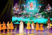 An art performance at the programme