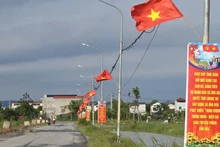 New rural road in Cong Khe village, Ung Hoa commune.