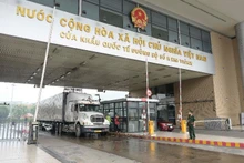 Goods imported and exported through the Kim Thanh International Road Border Gate No. II, Lao Cai Province.