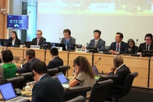 The session of the United Nations Human Rights Committee (HRC) in Geneva, Switzerland. (Photo: VNA)