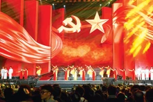 A performance at the concert