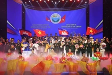 An art performance at the event.