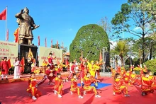 A cultural performance is held to welcome the event.