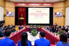 General Secretary To Lam attends the meeting between voters and candidates for the 16th National Assembly, 2026-2031 tenure, electoral district No. 1, Ha Noi. (Photo: DANG KHOA)