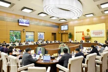 An overview of the national teleconference on February 26 to look into preparations for the election of deputies to the 16th NA and People’s Councils at all levels for the 2026–2031 tenure. (Photo: VNA)