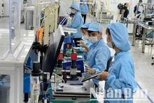 Recovery of industrial sector creates momentum for sustainable economic development. (Photo: KIM DUNG)