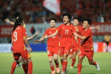 Viet Nam’s national women’s football team secured a dramatic 1–0 victory over Thailand on August 12. (Photo: VFF)