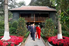Party General Secretary To Lam visits Ho Chi Minh Relic Site within the Presidential Palace complex (Photo: VNA)