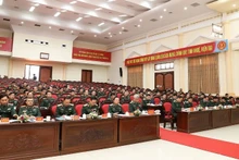 Delegates attend the conference