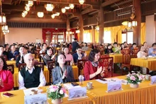 Delegates attend the event. (Photo: Anh Minh)