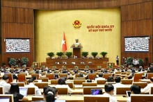 An overview of the 15th NA’s 10th plenary session (Photo: VNA)