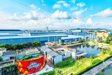 A corner of Nam Cau Kien Industrial Park.