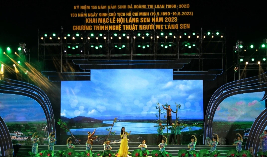Lotus Village Festival opens in Nghe An in honour of President Ho Chi Minh