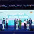 Delegates perform the launch ceremony.
