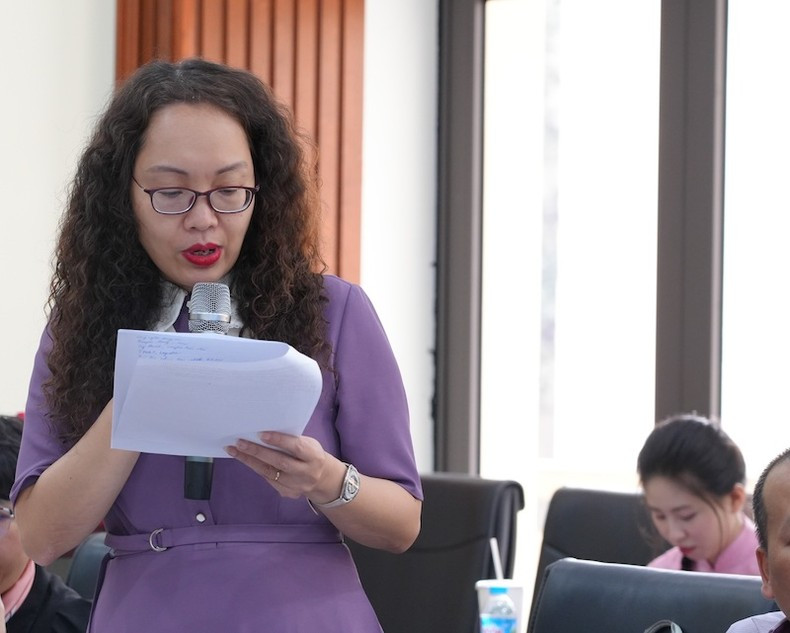 Associate Professor Dr Nguyen Thi Minh Nhan, Head of the Department of Science Management and International Affairs at the University of Commerce.