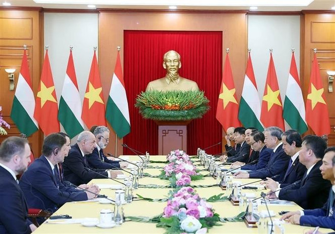 An overview of the reception (Photo: VNA) An overview of the reception (Photo: VNA)