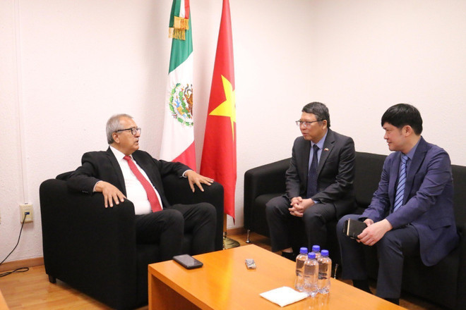 There is still much potential for Mexico and Vietnam further development, according to Pedro Vázquez González, Chairman of the Foreign Affairs Committee of the Chamber of Deputies of Mexico. (Photo: VNA)