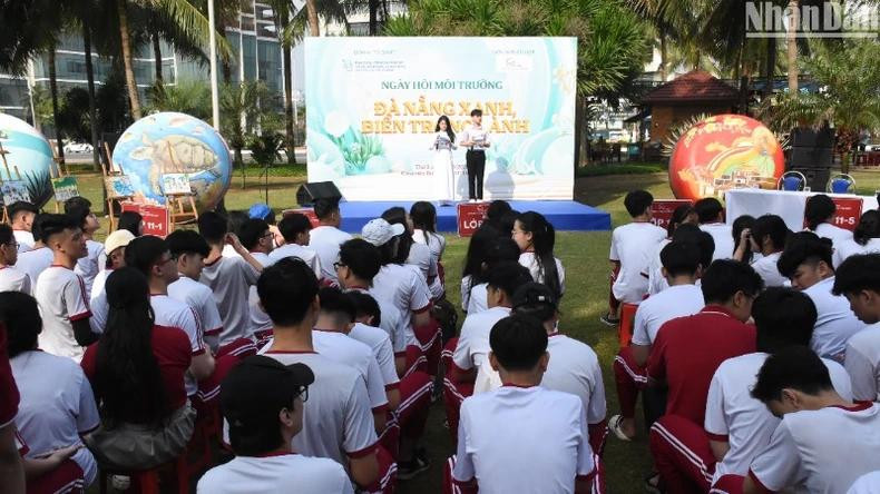 The opening of the “Green Da Nang – Clean Seas” environmental program. (Photo: ANH ĐÀO) The opening of the “Green Da Nang – Clean Seas” environmental program. (Photo: ANH ĐÀO)