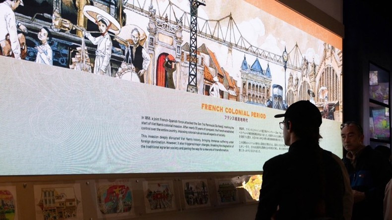 Over 5,000 visitors experienced the Vietnam pavilion.