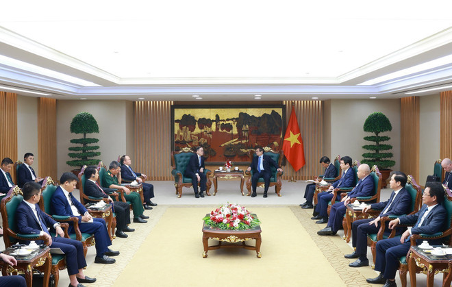 At the reception (Photo: VNA) At the reception (Photo: VNA)