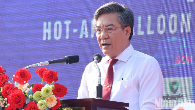 Vice Chairman of the Dong Nai Provincial People’s Committee Duong Minh Dung speaks at the event