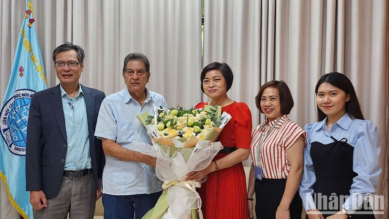 Fredesmán Turró González visited and worked with the Hanoi Union of Friendship Organisation on his return to Vietnam in 2024 Fredesmán Turró González visited and worked with the Hanoi Union of Friendship Organisation on his return to Vietnam in 2024