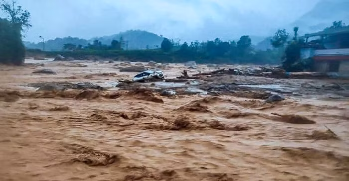 Landslides swept through tea estates in southern India's Kerala state on Tuesday, killing over 50 people, authorities said, as hillsides collapsed after heavy rain and sent rivers of mud, water and boulders on homes of workers and villagers.